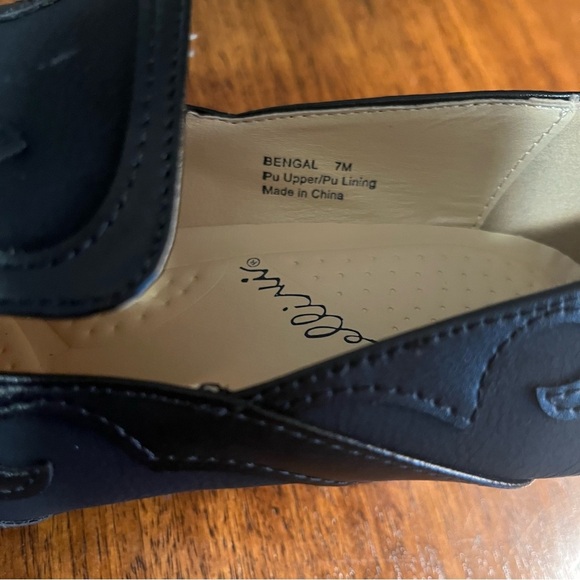 Bellini Bengal Pumps Women's Size 7, black Pointy Toe Kitten Heel Slip On. - Picture 10 of 11